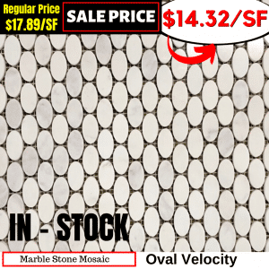 Oval Velocity Marble