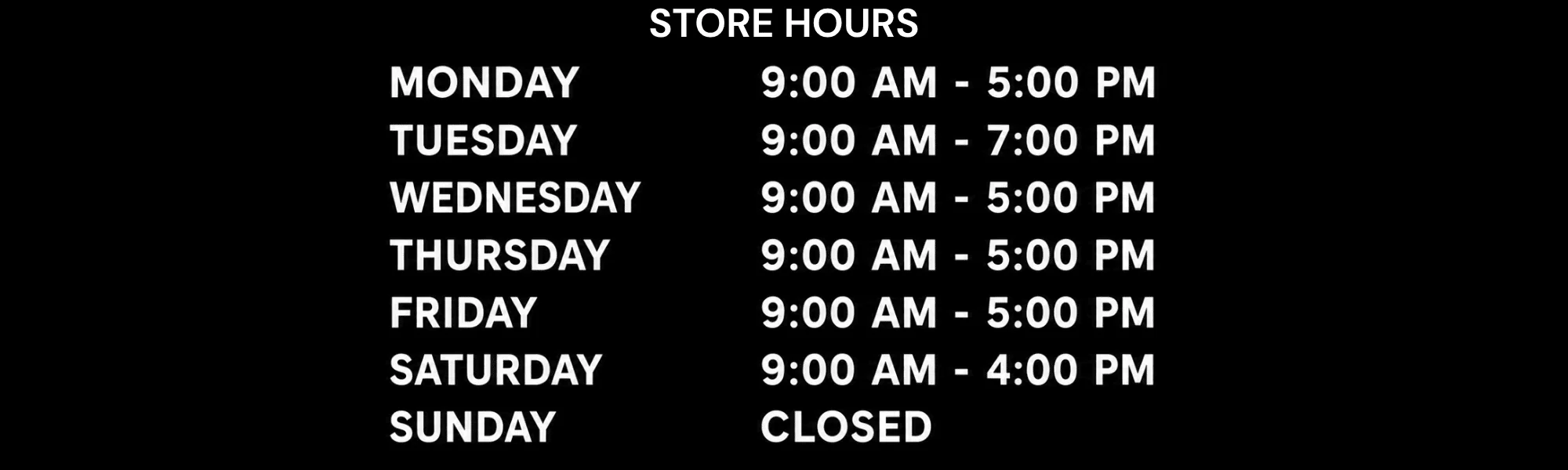 STORE HOURS (1)